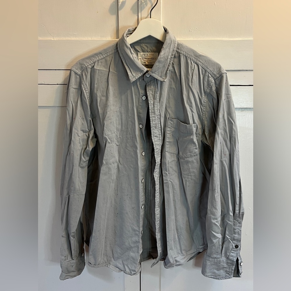 Rag & Bone Speckled Work Shirt